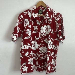 Benny’s Hawaiian Button Front Shirt Size XL